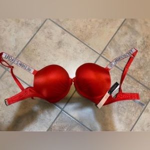 Victoria secret bikini Top bling straps push up